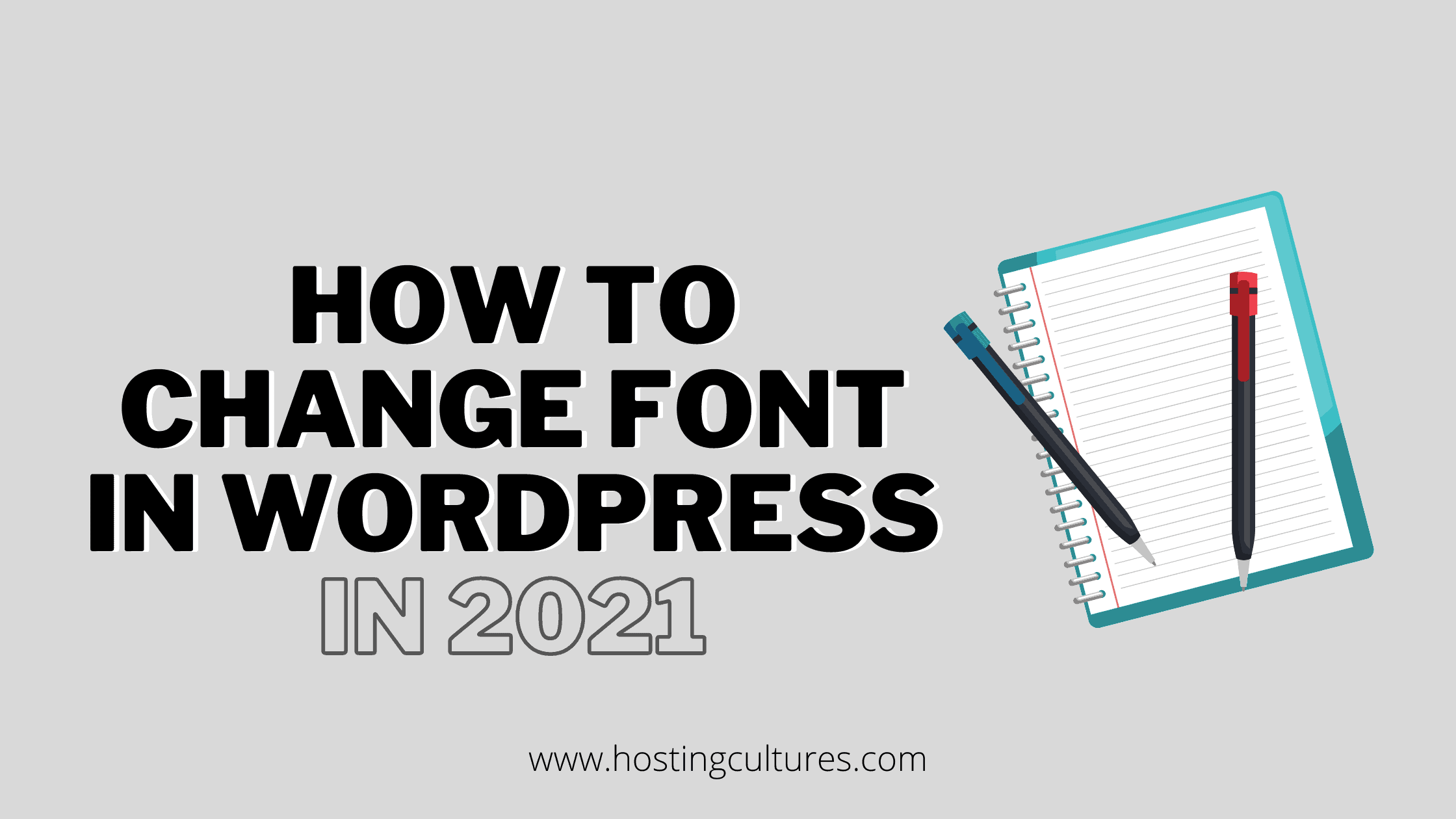 How to change font in wordpress in 2021